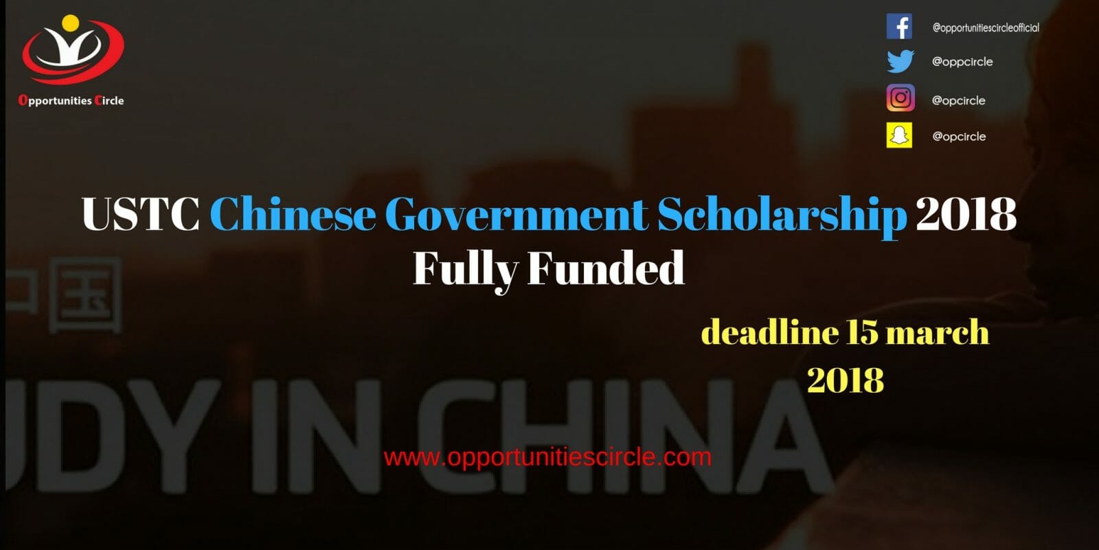 USTC Chinese Government Scholarship 2018 Fully Funded USTC Chinese Government Scholarship 2018 Fully Funded - USTC Chinese Government Scholarship 2018 Fully Funded