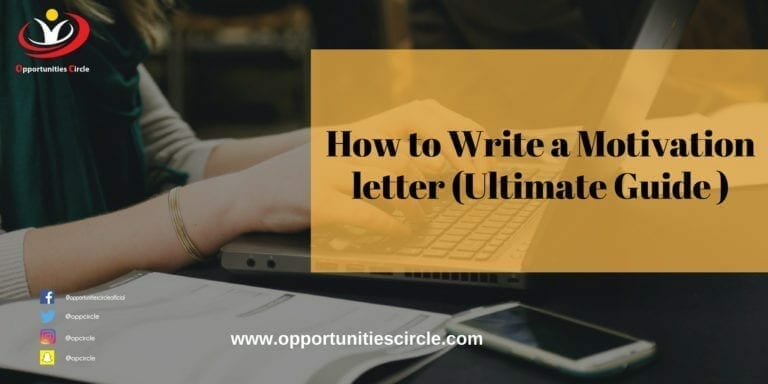 How to Write a Motivation letter Ultimate Guide