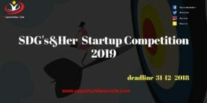 SDGs&Her Competition 2019 SDG's&Her Competition 2019