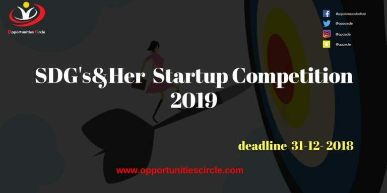 SDG's&Her Competition 2019