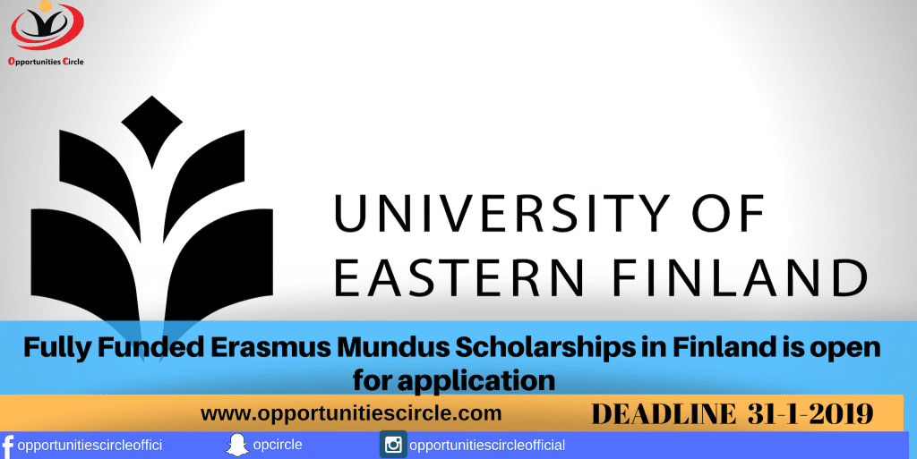 Fully Funded Erasmus Mundus Scholarships in Finland is open for application