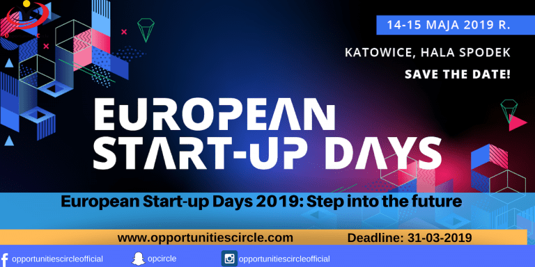 European Start-up Days 2019: Step into the future