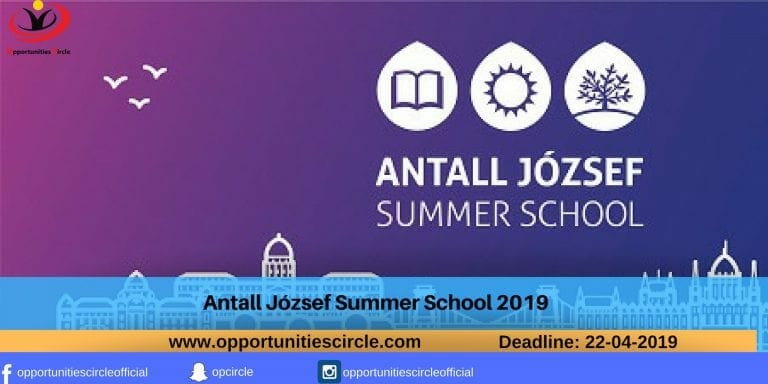 Antall József Summer School 2019