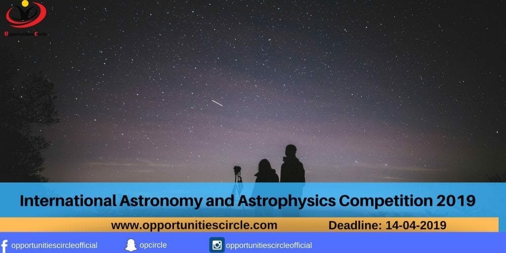 International Astronomy and Astrophysics Competition 2019