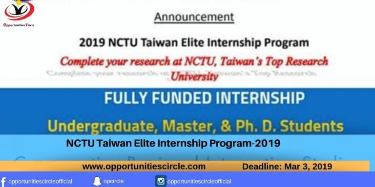 Taiwan Elite Internship