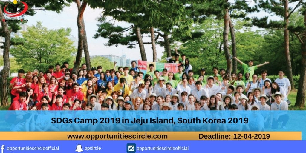 SDGs Camp 2019 in Jeju Island, South Korea 2019 (1)