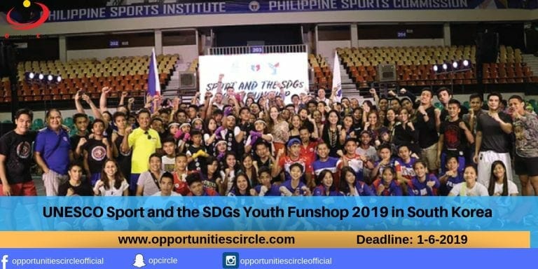 UNESCO Sport and the SDGs Youth Funshop 2019 in South Korea
