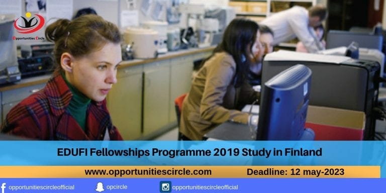 EDUFI Fellowships Programme 2019 Study in Finland
