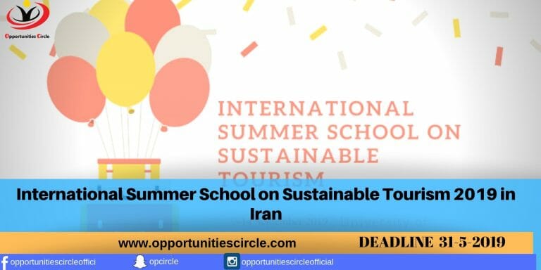 International Summer School on Sustainable Tourism 2019 in Iran
