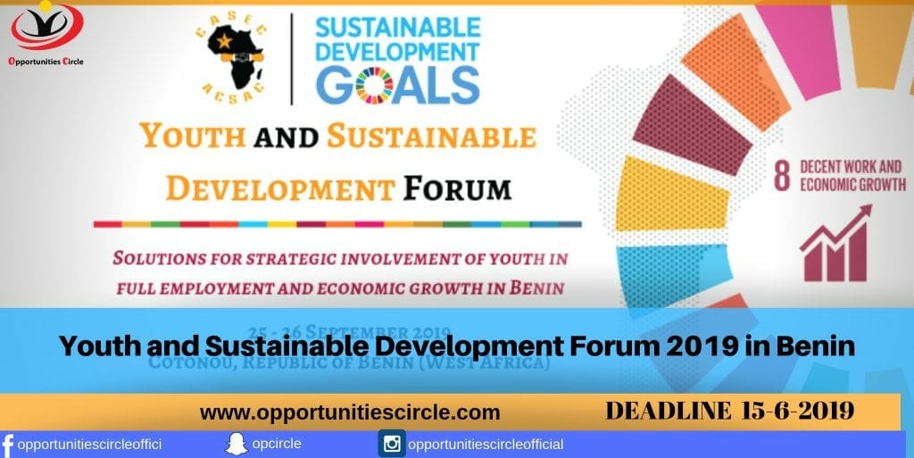 Youth and Sustainable Development Forum 2019 in Benin