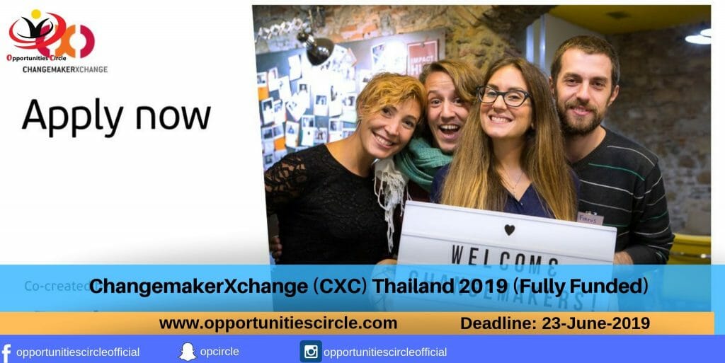 ChangemakerXchange (CXC) Thailand 2019