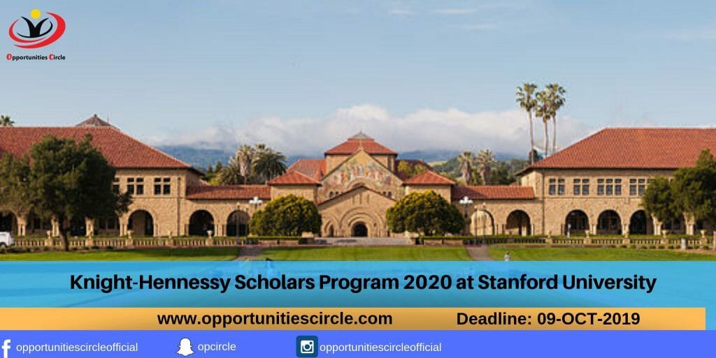 Knight-Hennessy Scholars Program 2020 at Stanford University