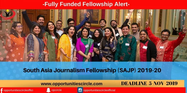 South Asia Journalism Fellowship