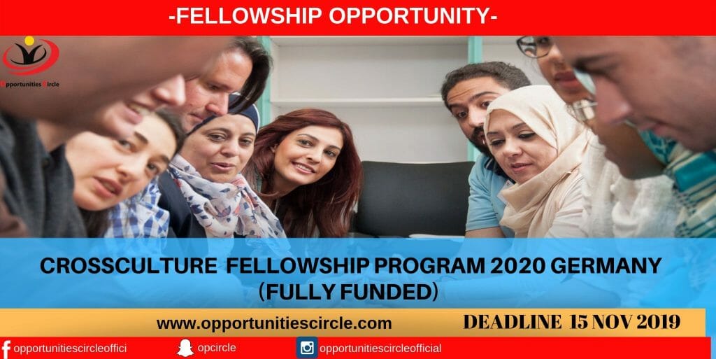 CrossCulture Fellowship Program 2020 Germany (Fully Funded)