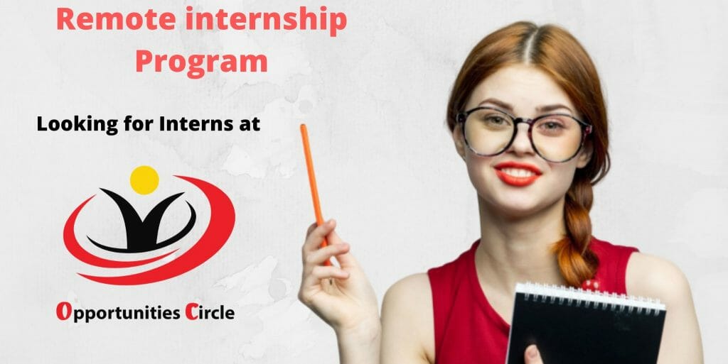 Remote Internship Program by Opportunities Circle