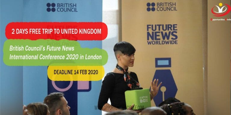 ritish Council’s Future News Worldwide Conference 2020 in London
