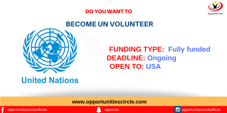 Become the UN Volunteer