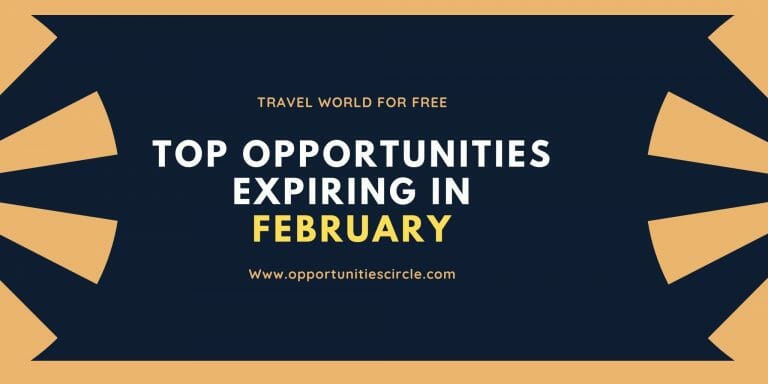 Top opportunities expiring in february