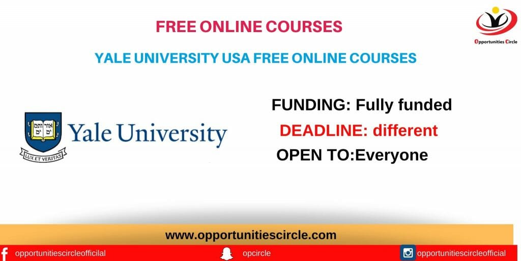 Yale University USA Free Online Courses