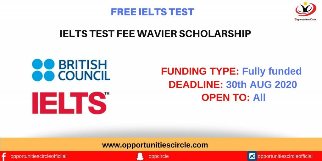 FEE WAVIER SCHOLARSHIP