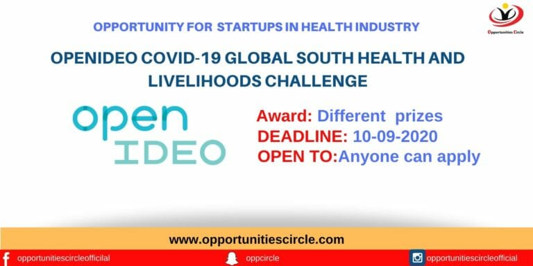 OpenIDEO COVID-19 Global South Health and Livelihoods Challenge