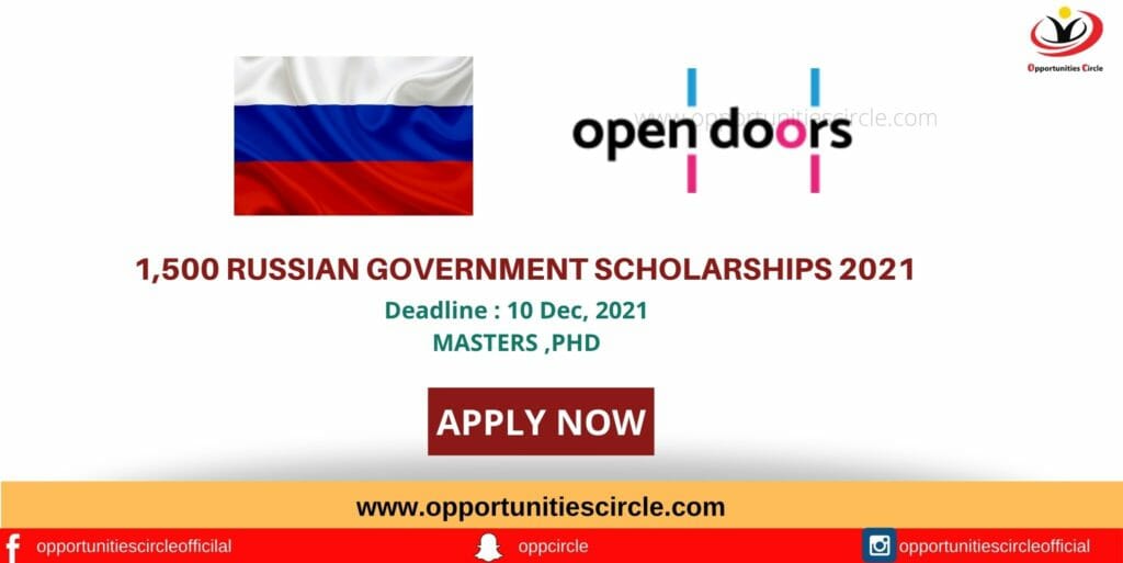 Russian Government Scholarships 2021 (2)