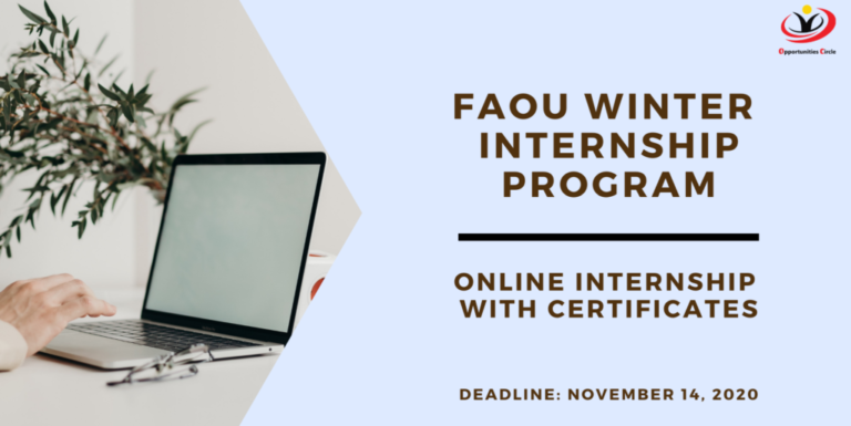 FAOU Winter Internship Program