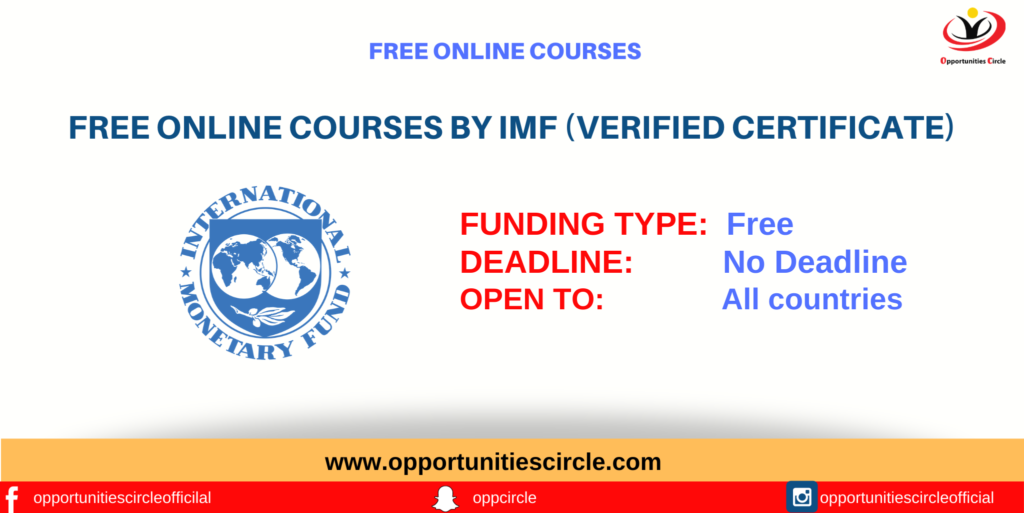 Free Online Courses by IMF