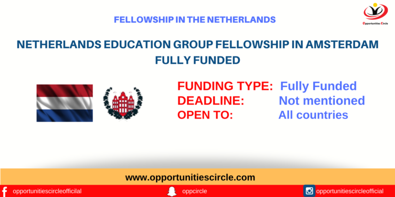 Netherlands Education Group Fellowship