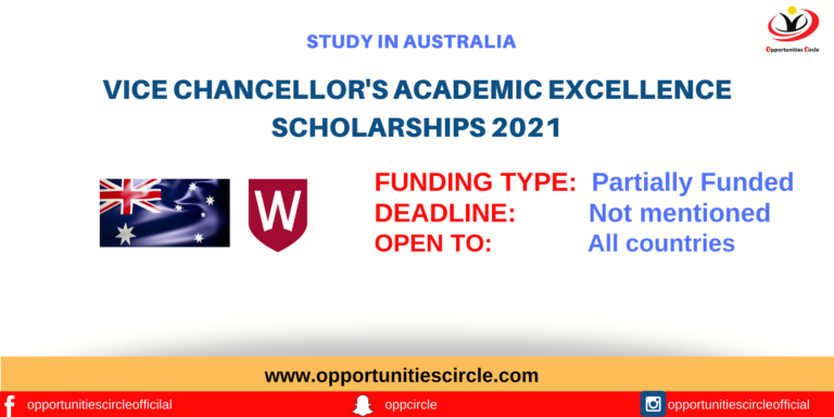 Vice Chancellor's Academic Excellence Scholarships