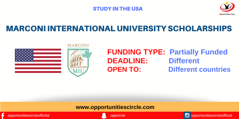 Marconi International University Scholarships