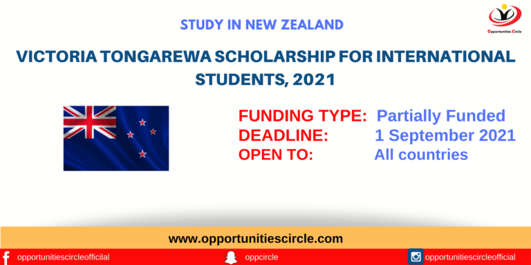 Victoria Tongarewa Scholarship