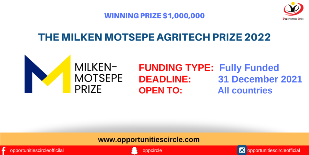 Milken Motsepe AgriTech Prize