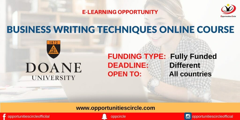 Business Writing Techniques Online Course