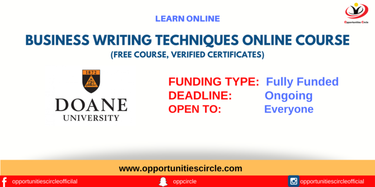 Business Writing Techniques online course