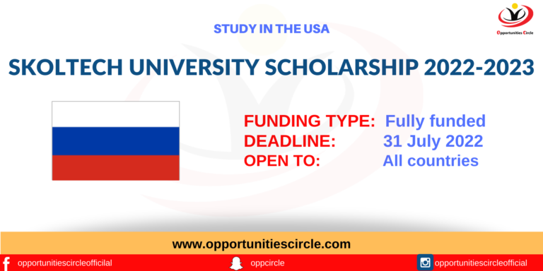 Skoltech University Scholarship 2022-2023