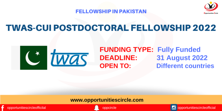 TWAS-CUI Postdoctoral Fellowship