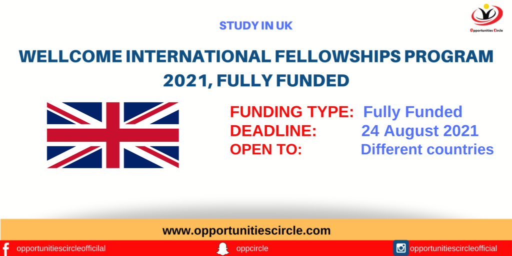 Wellcome International Fellowships