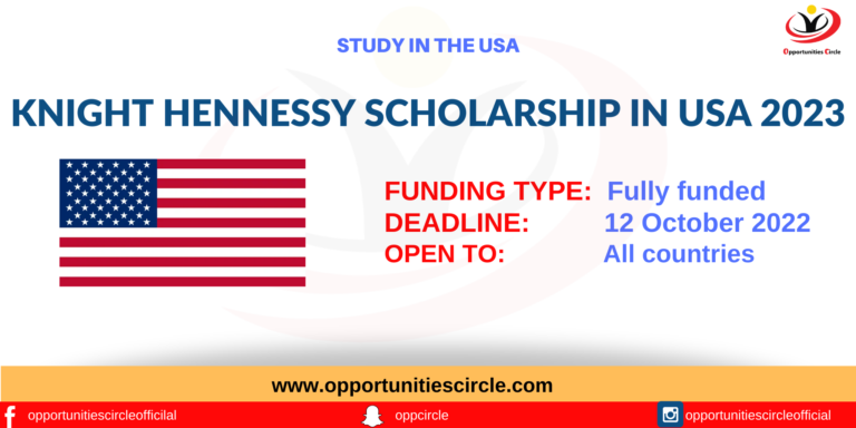 Knight Hennessy Scholarship in USA
