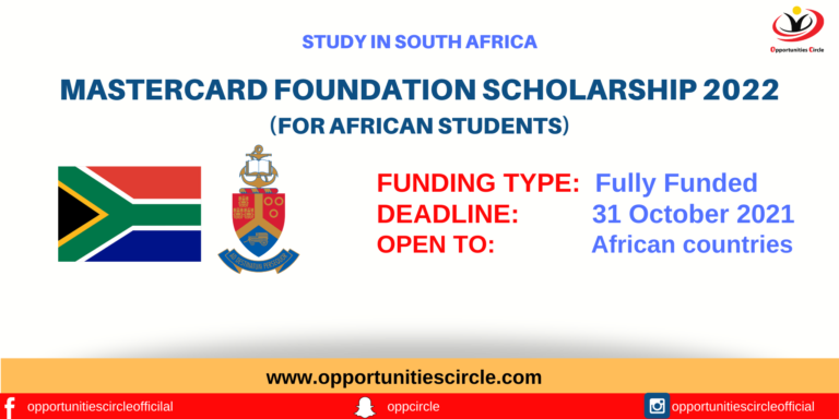 MasterCard Foundation scholarship