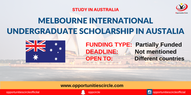 Melbourne International Undergraduate Scholarship