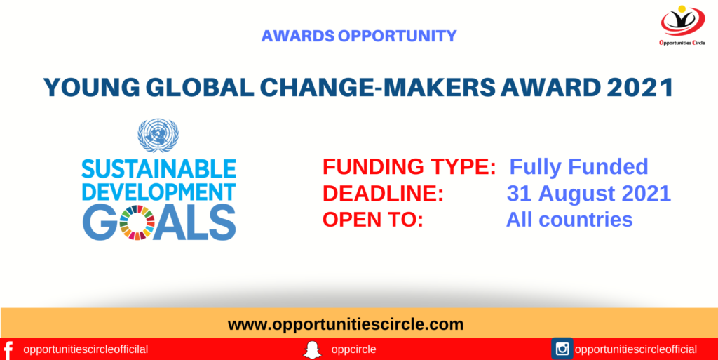Young Global Change-Makers award