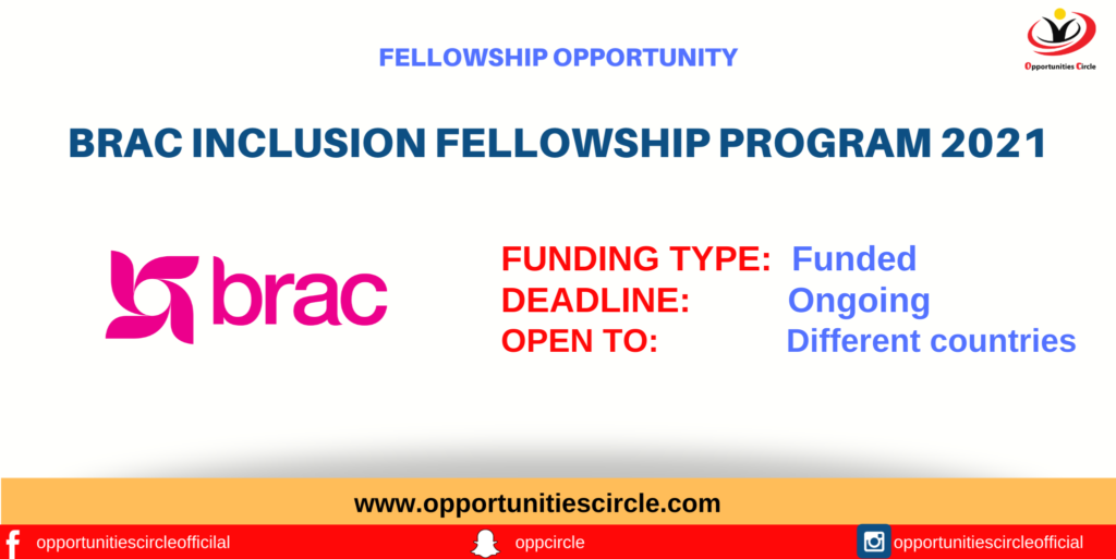 BRAC Inclusion Fellowship