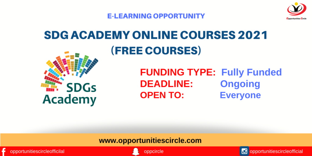SDG Academy Online Courses