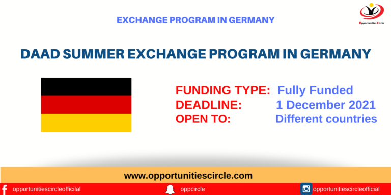 DAAD summer exchange program