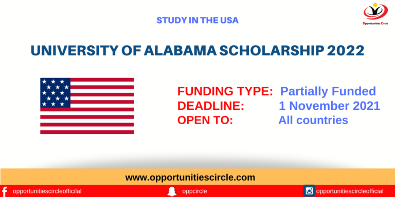 University of Alabama scholarship