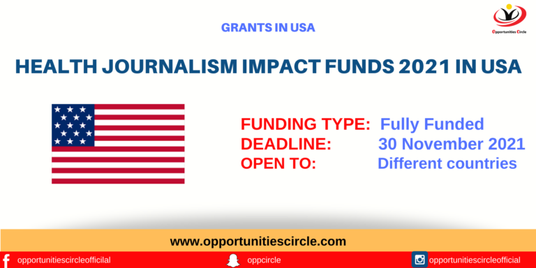 Health Journalism Impact Funds