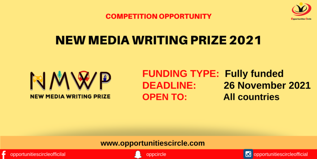 New Media Writing Prize