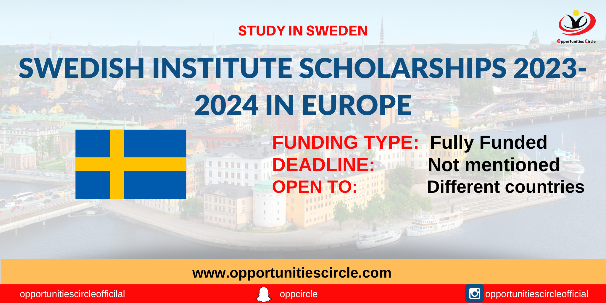 fully funded phd scholarships in sweden for international students 2023