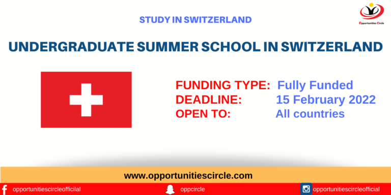 Undergraduate Summer School